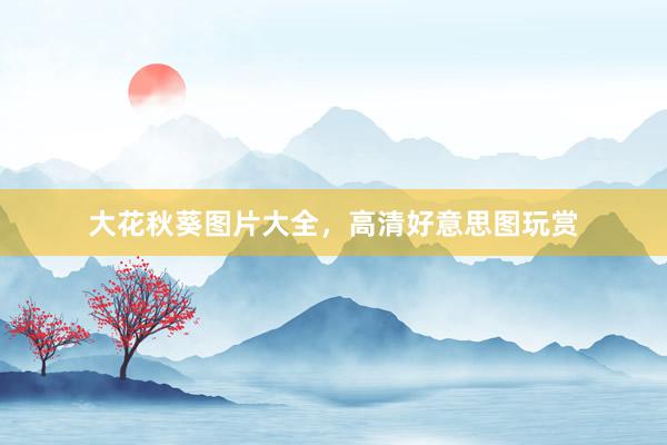 大花秋葵图片大全，高清好意思图玩赏